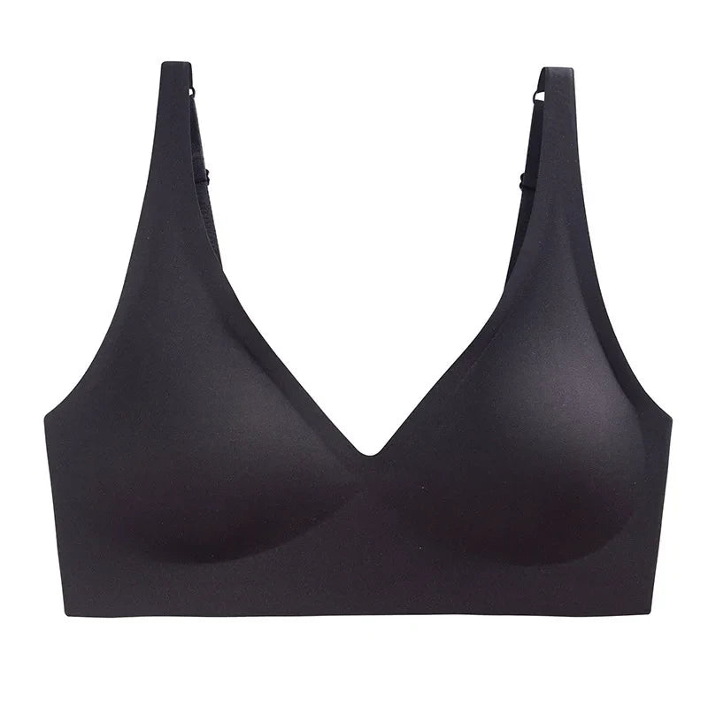 Seamless V-Neck Bralette