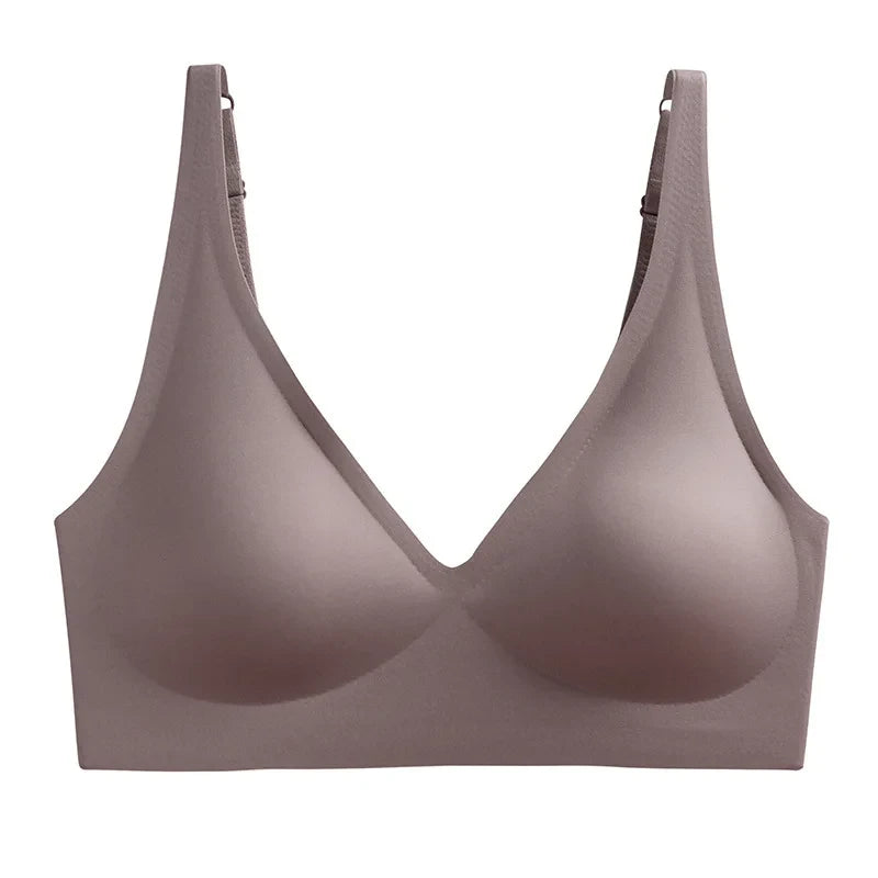 Seamless V-Neck Bralette
