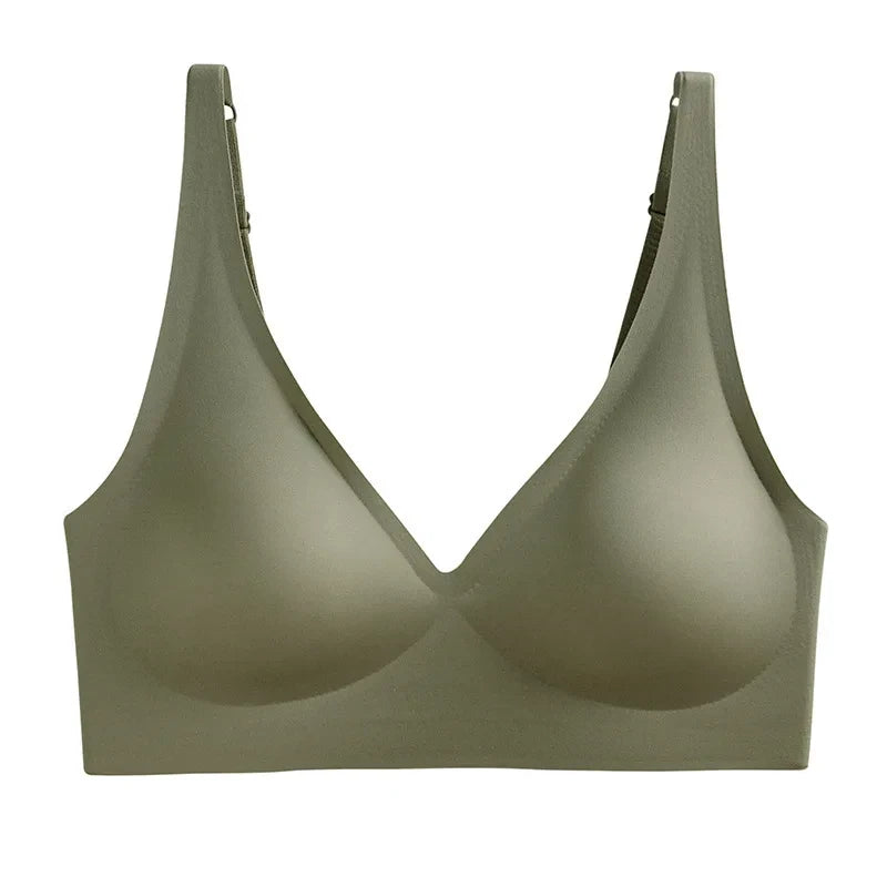 Seamless V-Neck Bralette