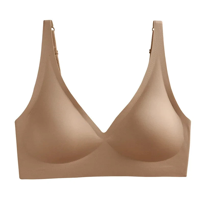 Seamless V-Neck Bralette